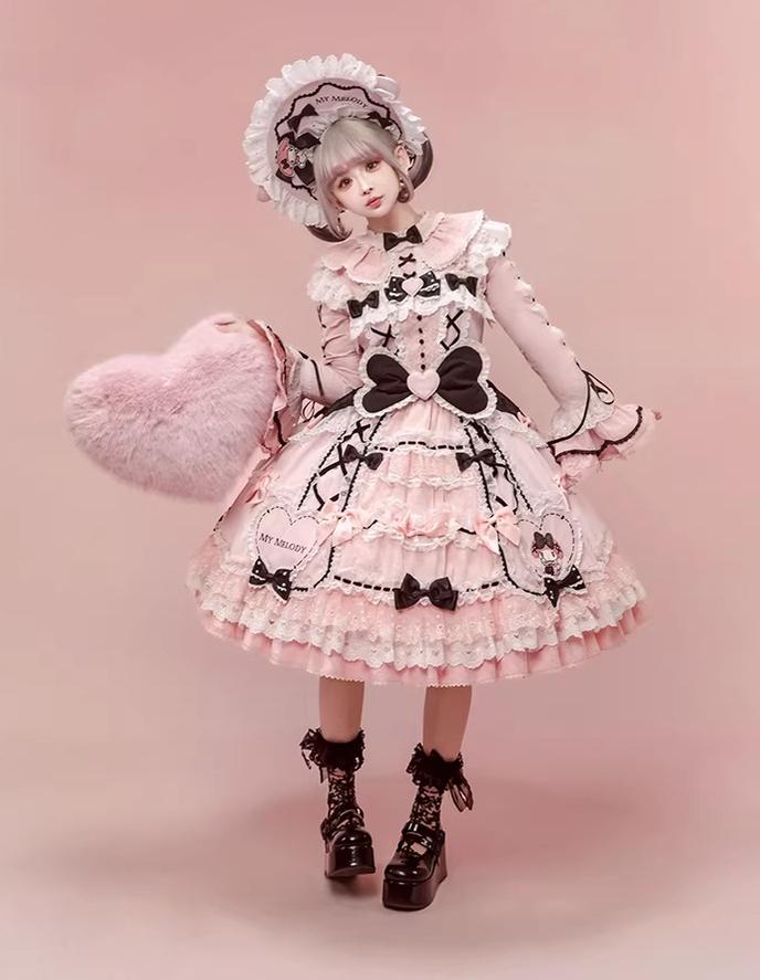 IP Collaboration Sweet Lolita JSK Dress Set, Melody Details 44842:824357