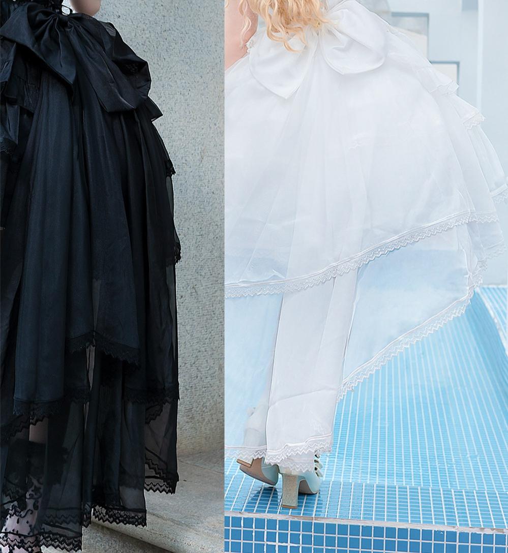 Ballet Maiden - Classic Lolita Four-tiered Hem JSK Dress with Rose Details