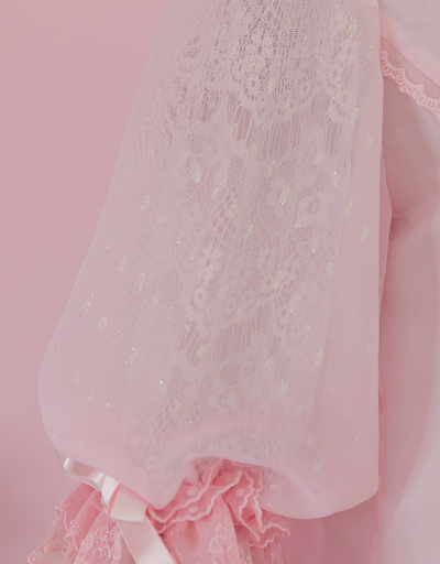 Youlanda~Sweet Lolita Blouse Flounce Collar Multicolor   