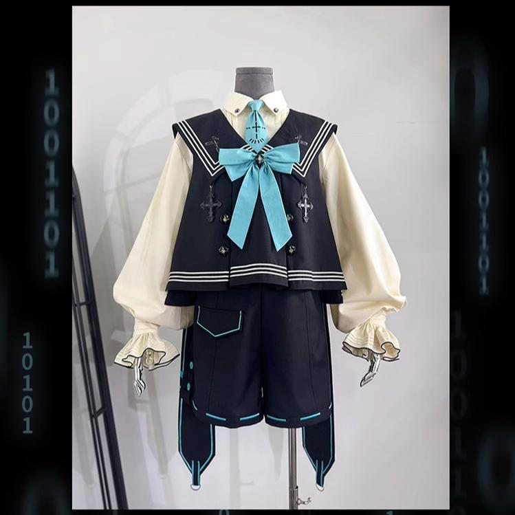 LizBird~Wizard's Guide~Ouji Lolita Suit Prince Lolita Shorts and Vest