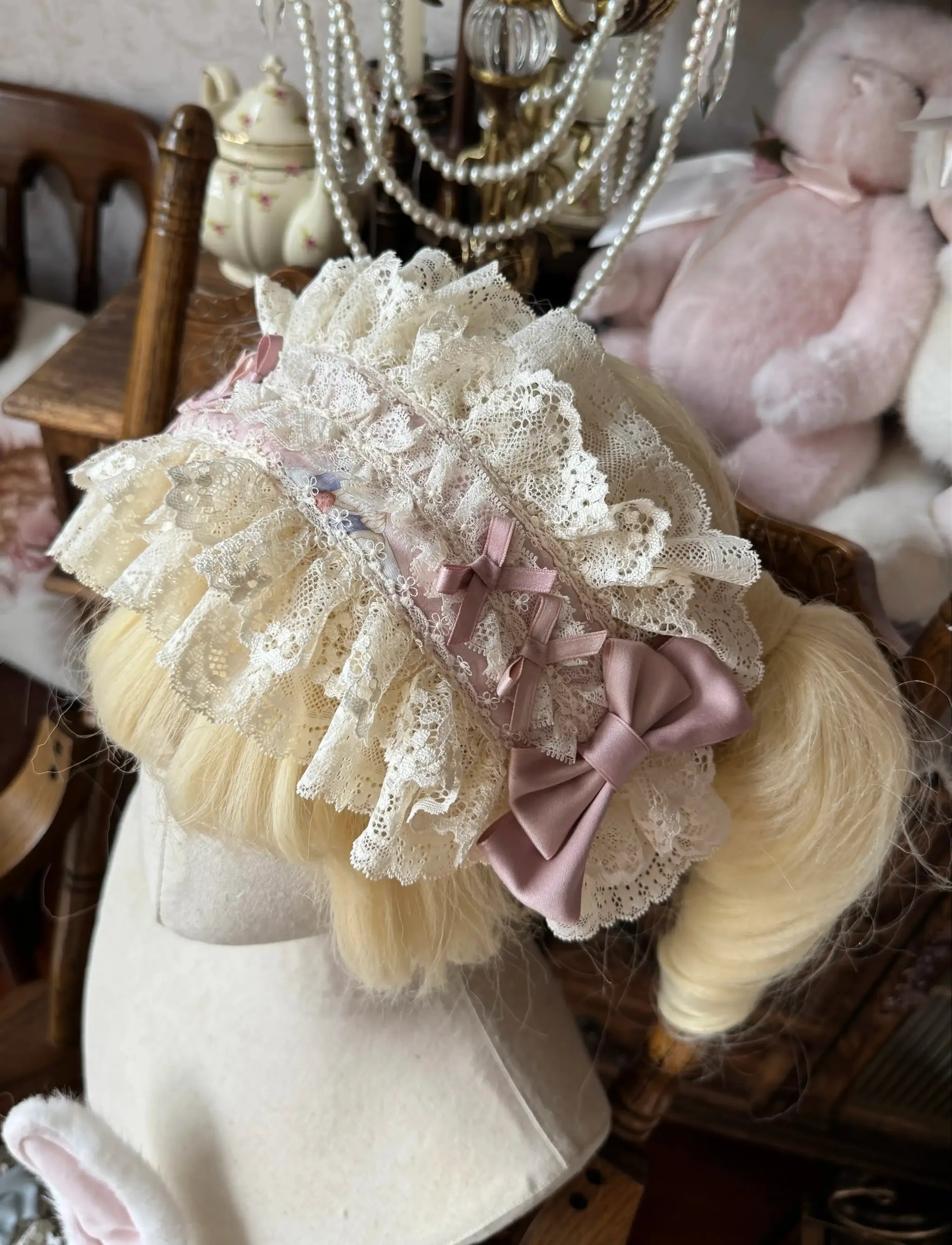 Picnic Bunny - Cotton Daily Doll-like Lolita OP Dress, Bunny Print 45670:858004