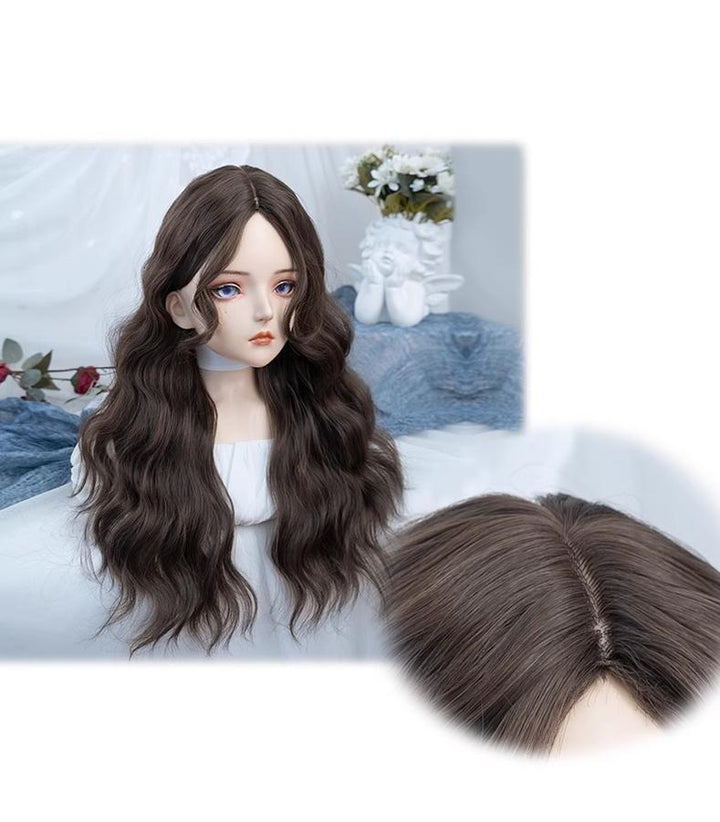 Alicegarden~Daily Lolita Wig Brown Wig With Long Wavy