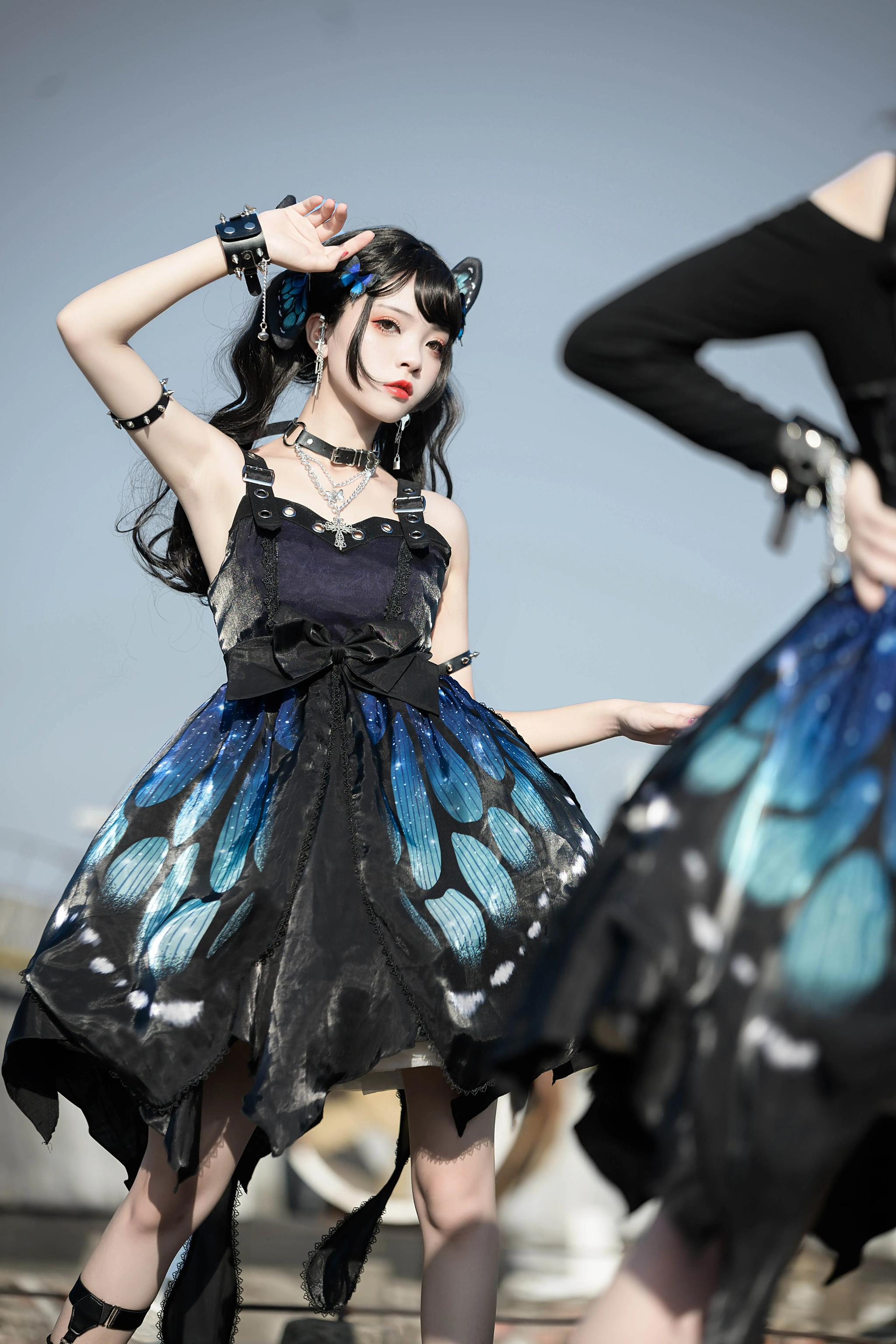 Star Fantasy - Butterfly Effect Normal Waist JSK Punk Dress