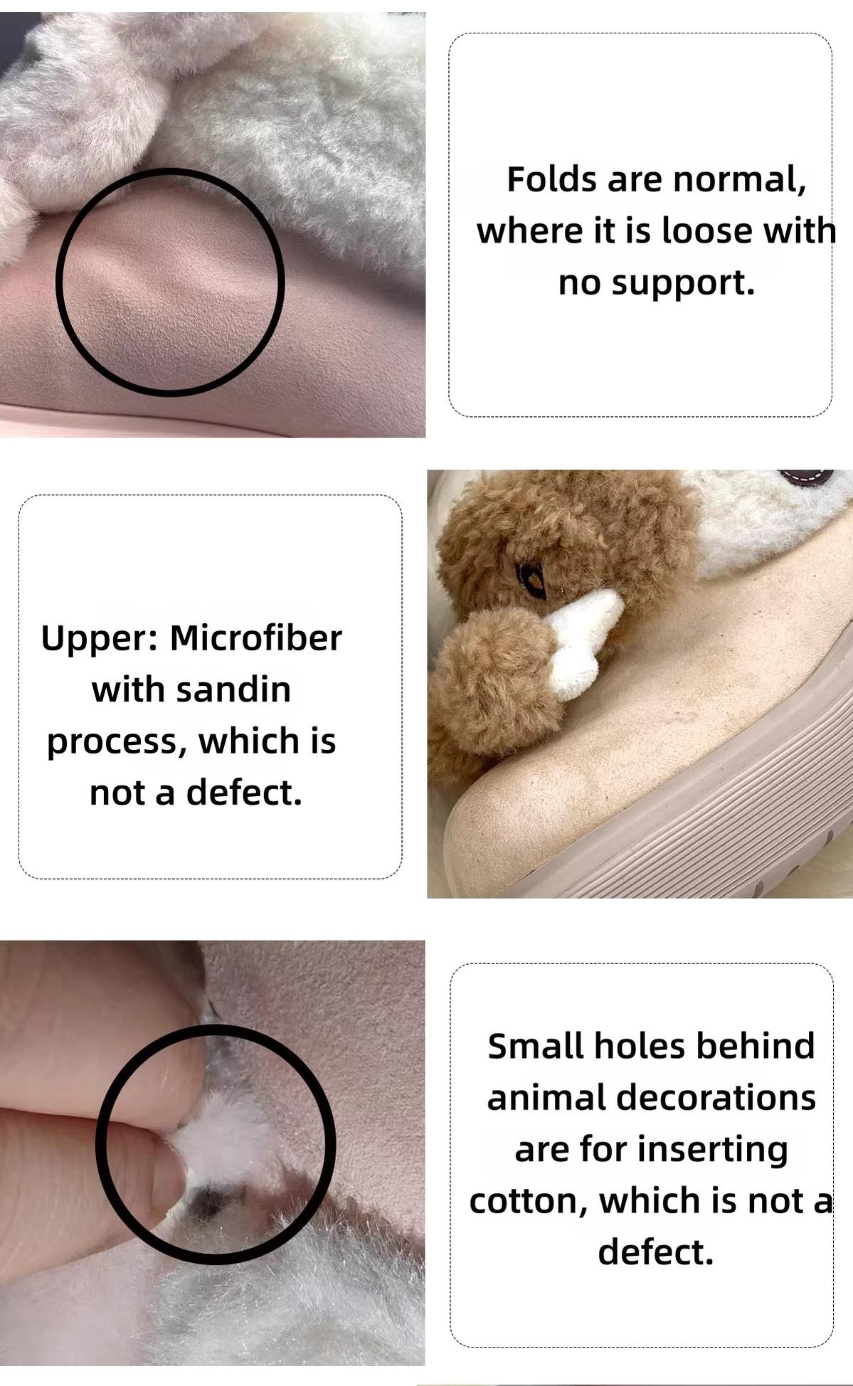 Sheep Puff - Fluffy Zoo - Fluffy Sweet Lolita Snow Boots, Animal Decorations 44263:801812