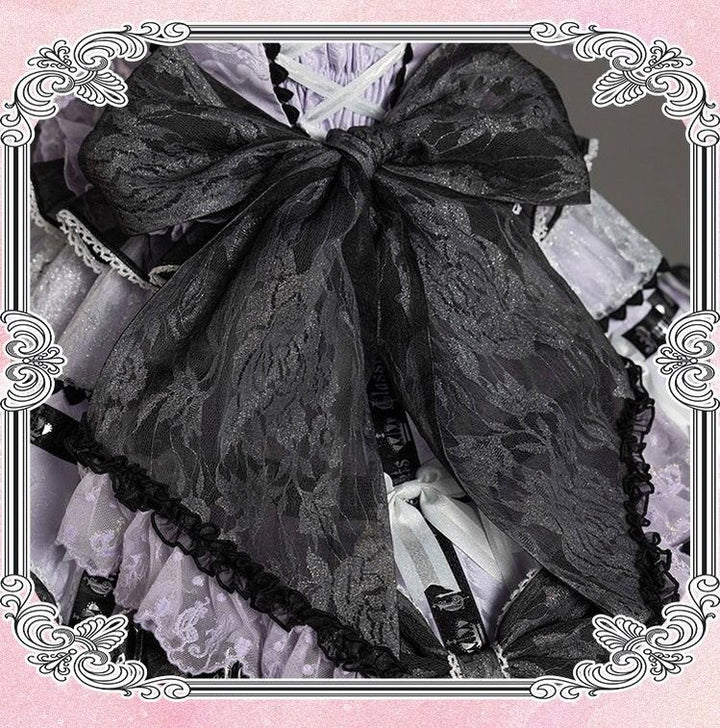 Puppets and Doll - Dream Bow - Bow Decoration Voile Gorgeous Lolita JSK 43464:777051