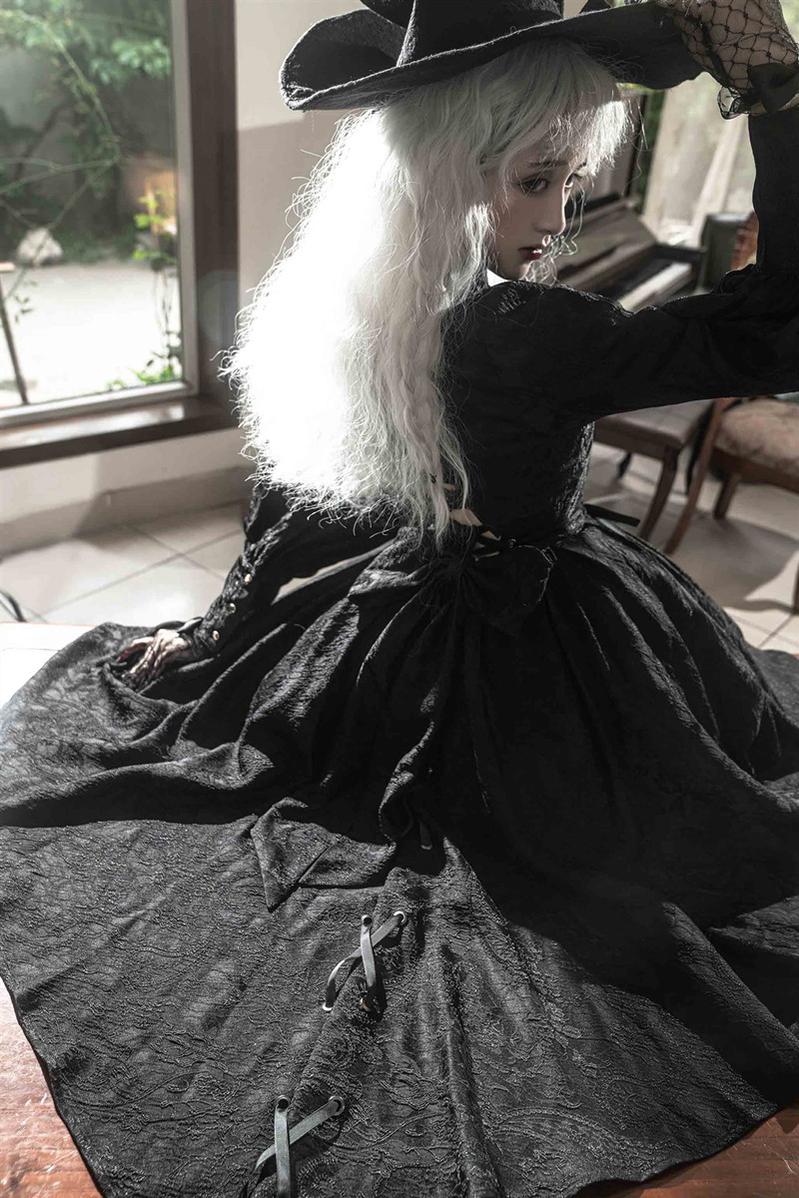 (BFM)Strawberry Duck~Gothic Lolita Dress White Lolita JSK 29578:357518