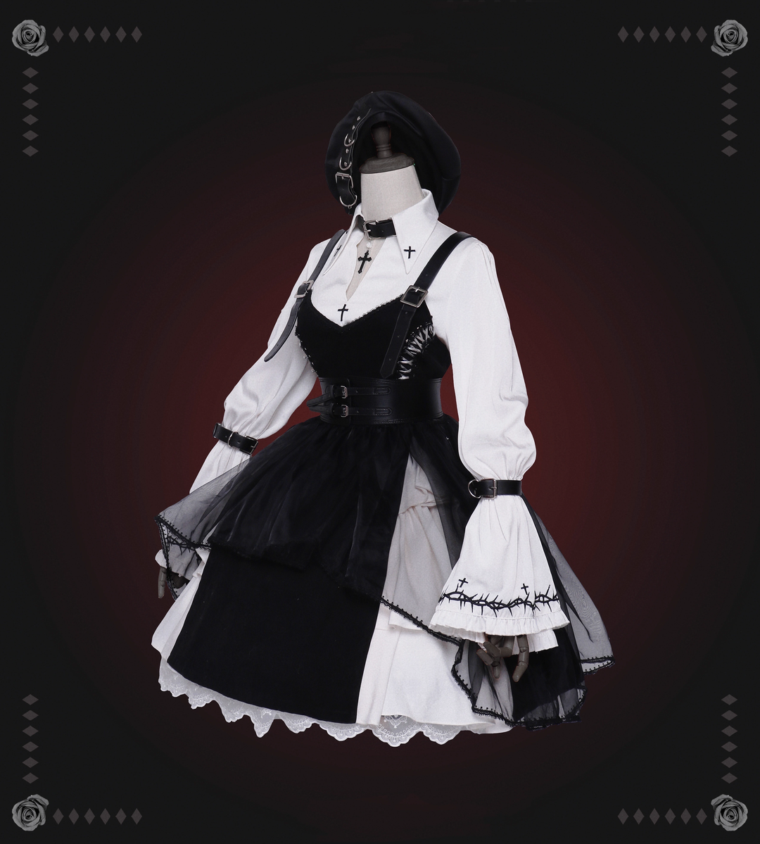 Caged Bird Hotel~Stockholm Lover~Gothic Lolita JSK Dress FS   