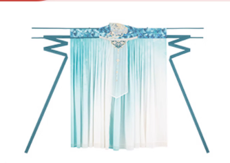 Chixia~Han Lolita Elegant Dusty Blue Tube Top Dress S tube top dress 