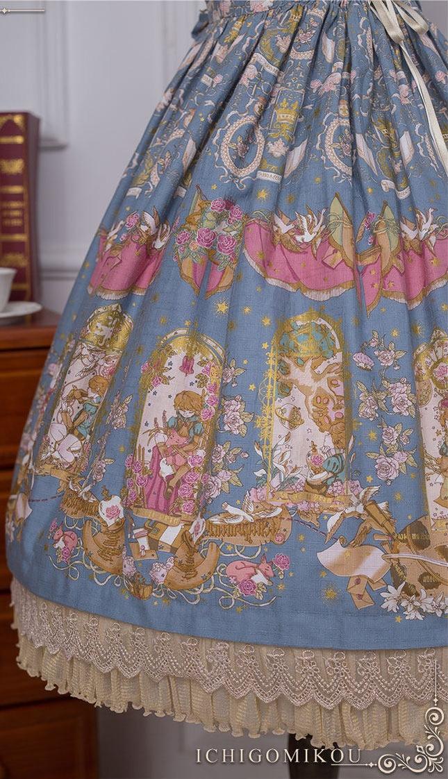 The Little Prince - Plus Size Lolita Dresses, Rose Prints & Bows 45000:832104