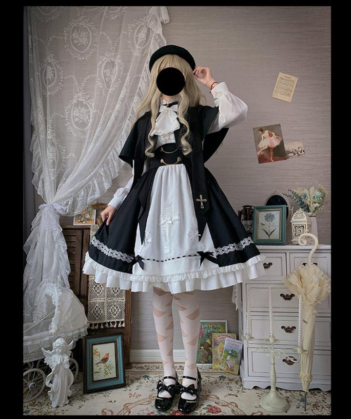 CastleToo~Holy Academy~Gothic Lolita Prince Skirt Set 4790:725591