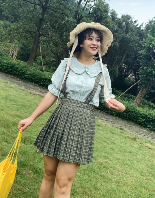 Niu Niu~Summer Plus Size Oversized Sweet Lolita shirt   