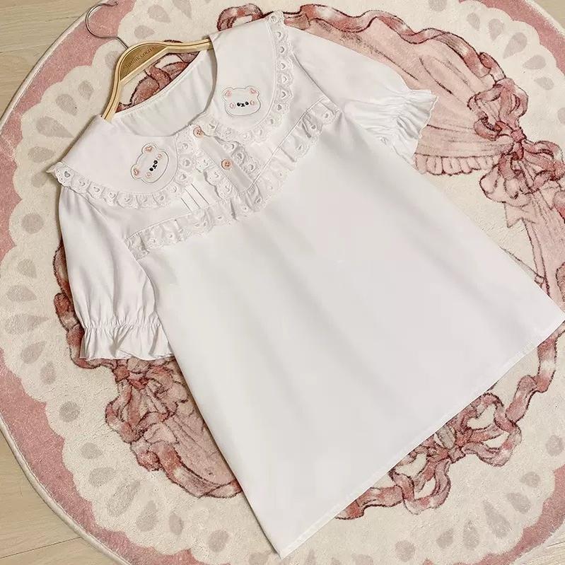 Cinderella - Goat Baa Bedtime Story - SheepPrint Kawaii Lolita JSK (L S) 15516:546040
