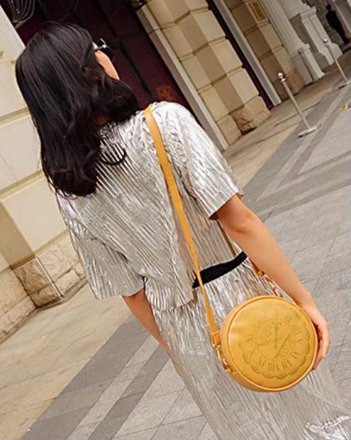 (BFM)Kira~Alice Clock~Kawaii Lolita Shoulder Bag Round Lolita Crossbody Bag 36632:519408