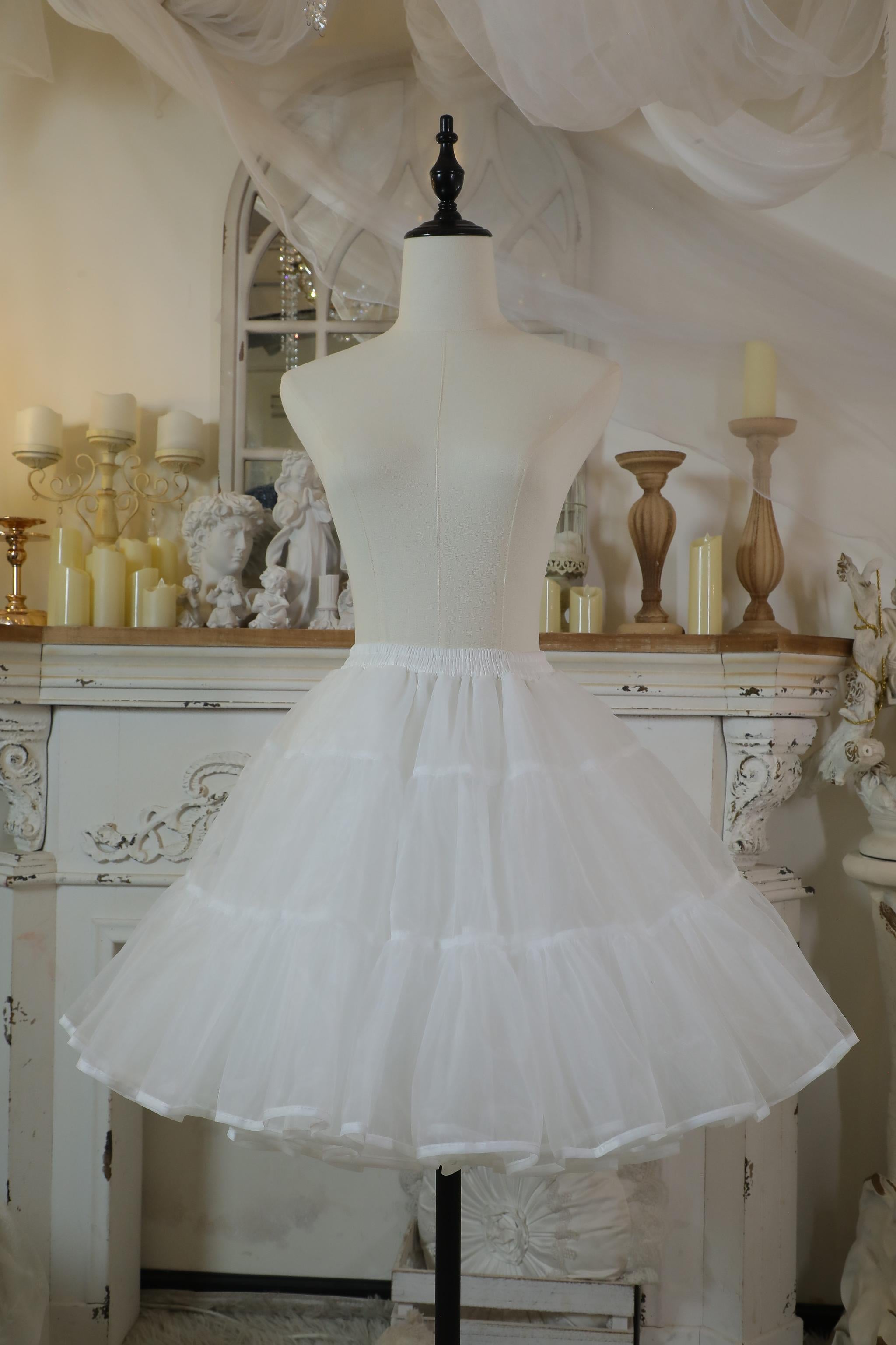 Noloria by 42Lolita - 17.7" (45 cm) Organza Lolita Puffy Petticoat 43718:784198