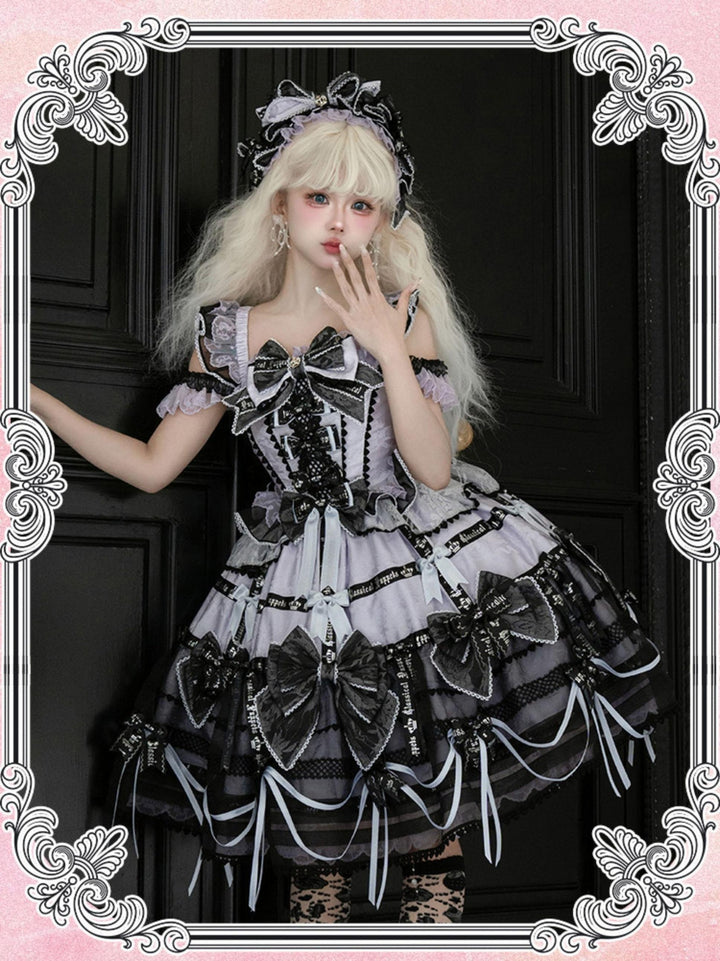 Puppets and Doll - Dream Bow - Bow Decoration Voile Gorgeous Lolita JSK