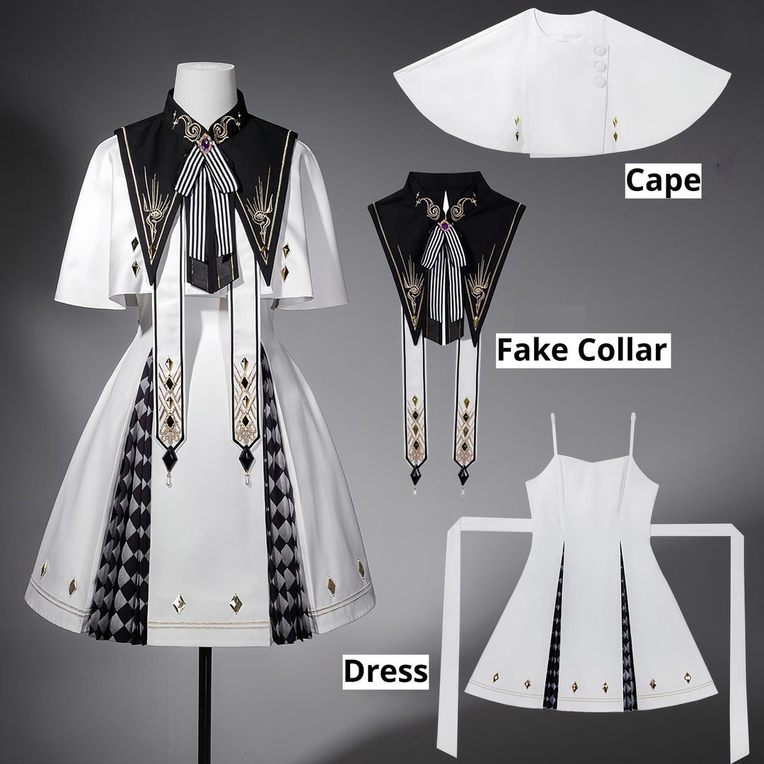 Your Princess~Eye of Truth~Elegant Gothic Lolita Dress Suit With Embroidery