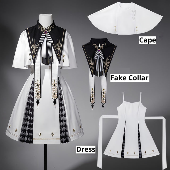 Your Princess~Eye of Truth~Elegant Gothic Lolita Dress Suit With Embroidery