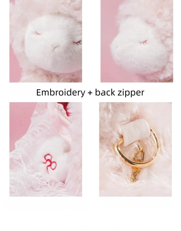 Sweet Lolita Lamb Plush Bag, Adjustable Bag Strap 45489:851550