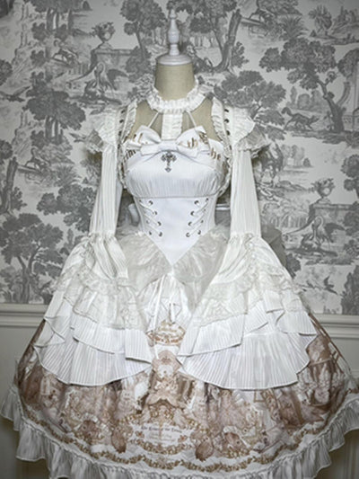 Alice Girl~Doll Mystery~Gothic Lolita Bolero Long Sleeve Short Coat   