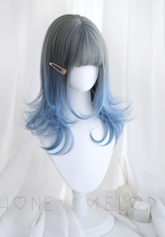 MONKEEP~Maiden D~Dorothy~Medium Length Curly Lolita Wig   