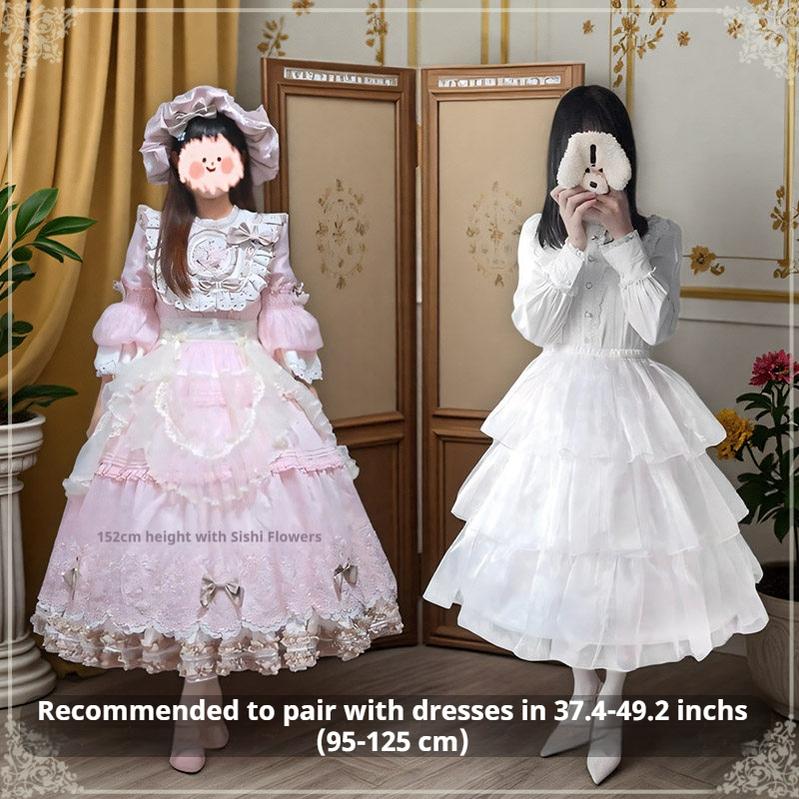 Puffy Lolita Hoop Petticoat, Adjustable Length & Volume