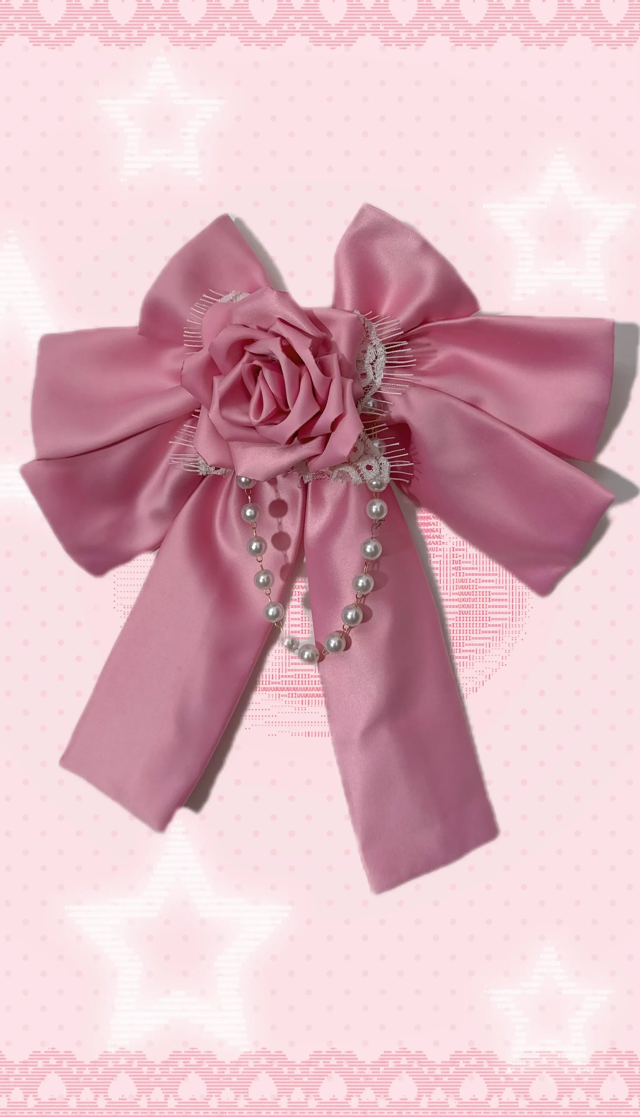 Casket Rose - Elegant Lolita Satin Corset Dress with 3D Pink Roses 45675:858129