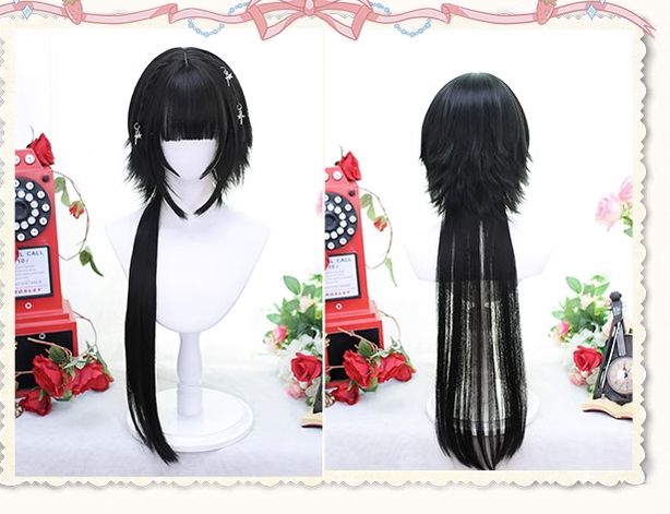 Dalao Home~Moon Night~Lolita Highlights Bang Wigs Multicolor   