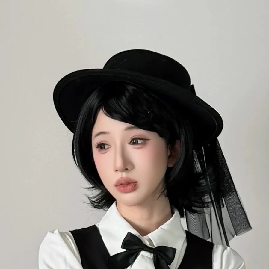 Silent Melody - Ouji Lolita Chiffon Blouse or Musical Note Embroidered Skirt (L M S) 45484:853557