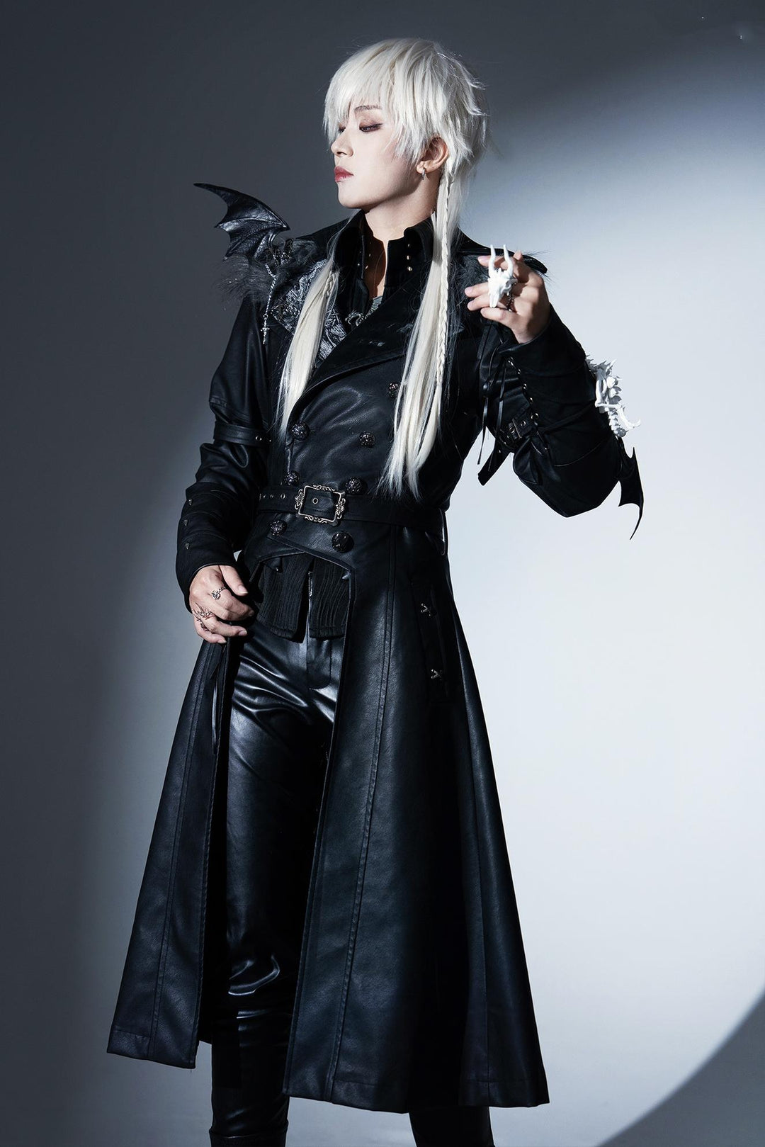 Lilith House~WYRM Breath~Ouji Lolita Coat Handsome Slim Windbreaker   