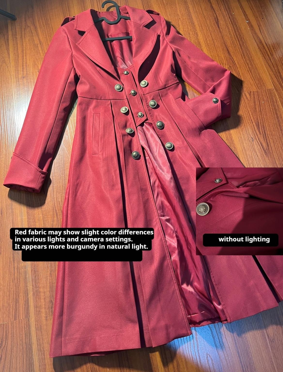 Gazing Galactic - Paranoia Punishment - Ouji Lolita Trench Coat Gothic Lolita Coat