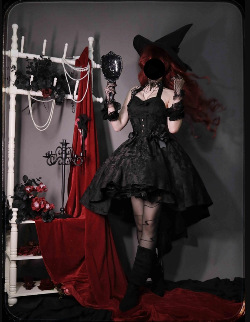 (BFM)Strawberry Duck~Gothic Lolita Dress White Lolita JSK 29578:357466