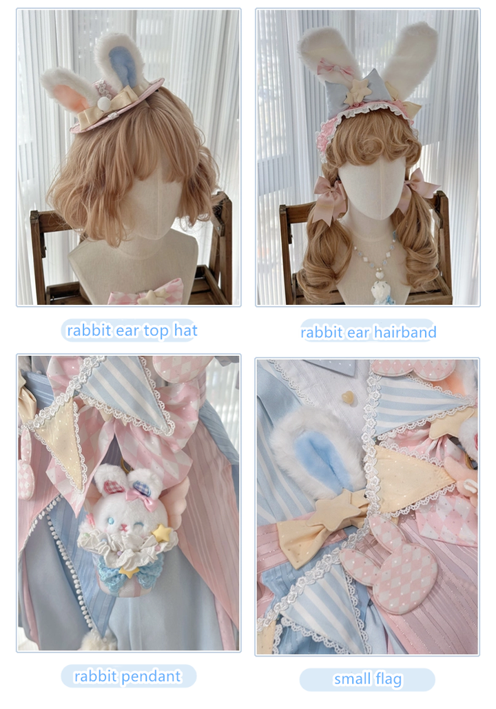 (BFM)Forest Fluorescent Carps~Ouji Lolita Suit Circus Prince Shorts and OP Dress