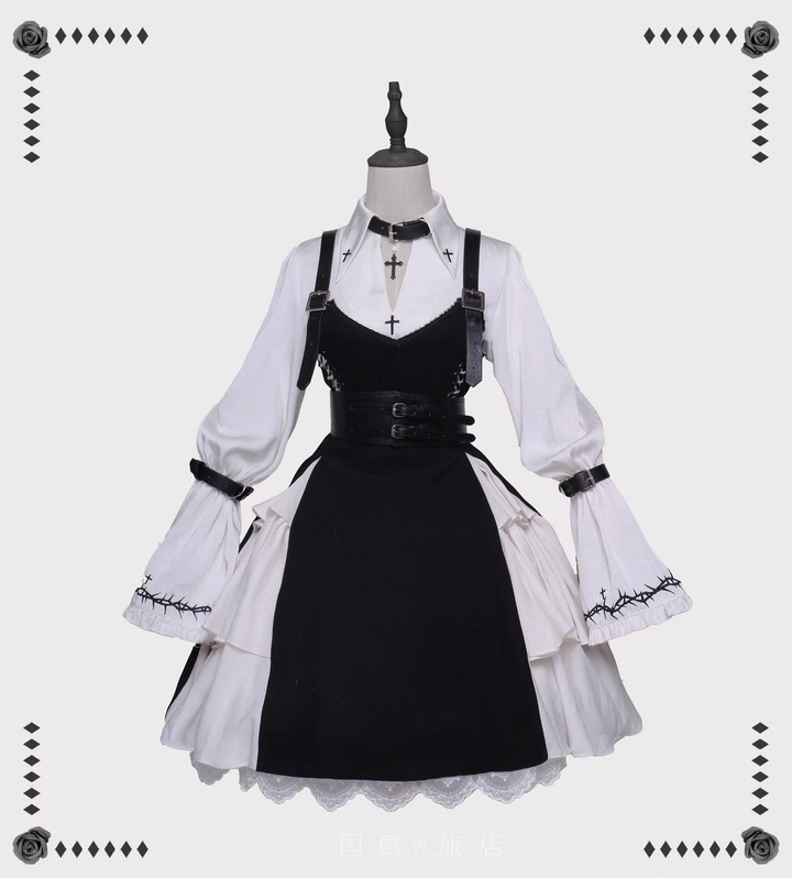 Caged Bird Hotel~Stockholm Lover~Gothic Lolita JSK Dress FS   