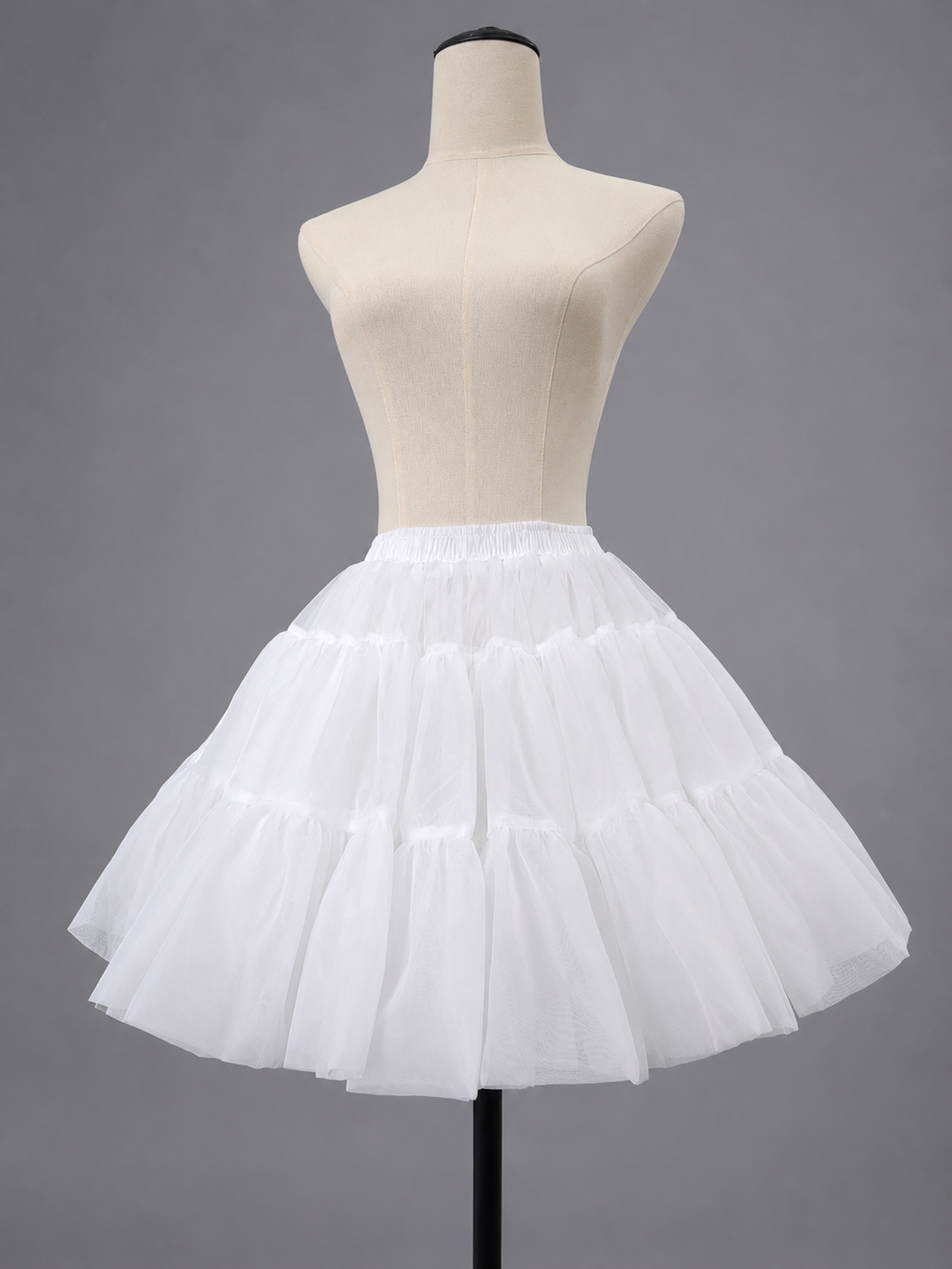 Noloria by 42Lolita - Short A-Line Lolita Puffy Petticoat, 13.8" (35 CM), Cotton Lining 45617:856486