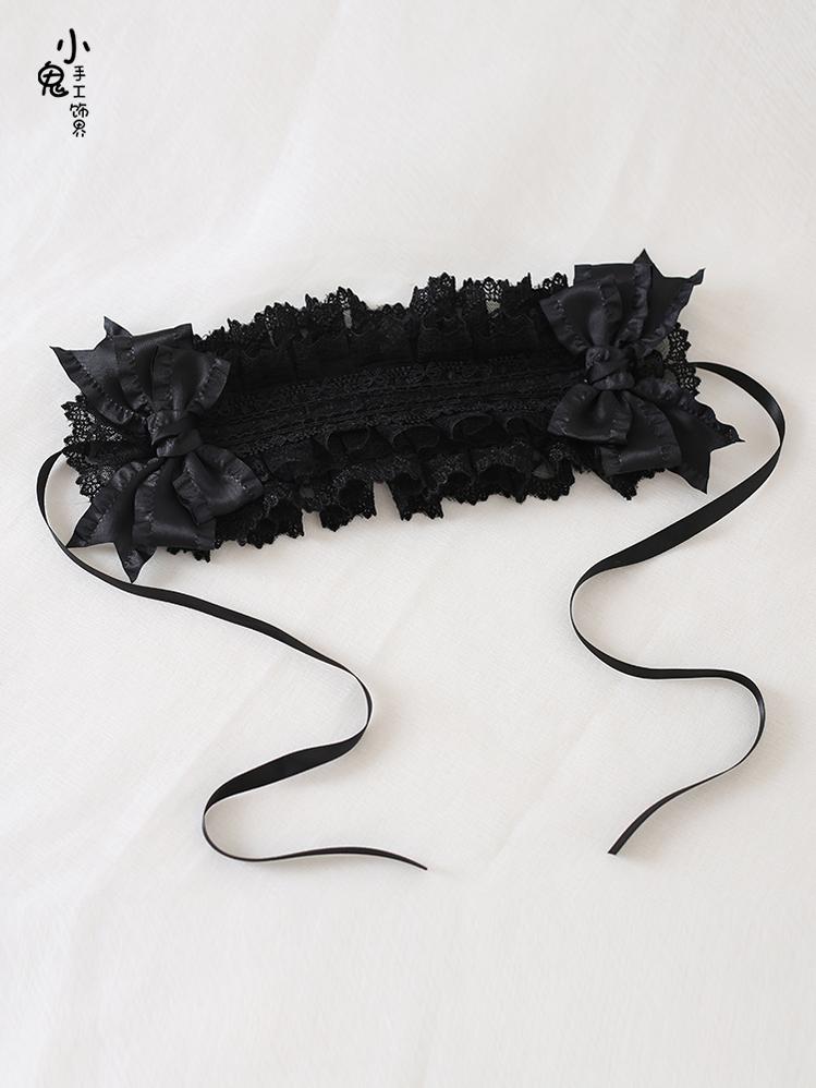 Xiaogui~Elegant Lolita Ivory Lace Hair Band