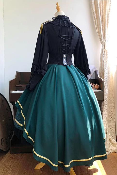 (BFM)Summer and Galaxy~Savior~Military Lolita Dress Skirt Full Set   