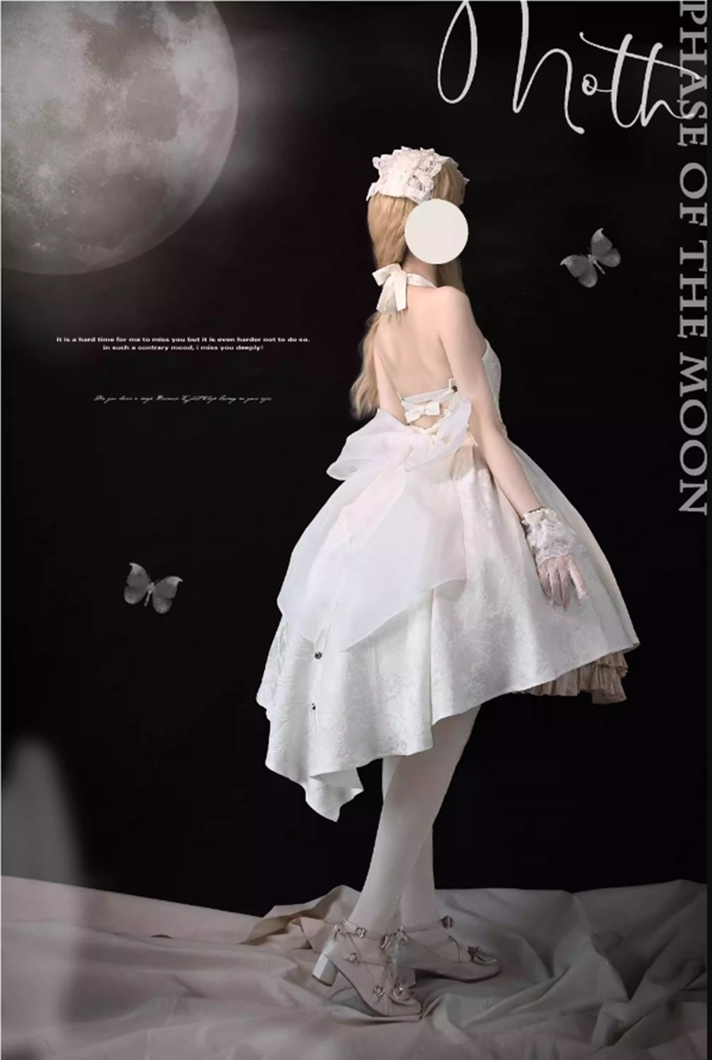 (BFM)Strawberry Duck~Gothic Lolita Dress White Lolita JSK 29578:357458