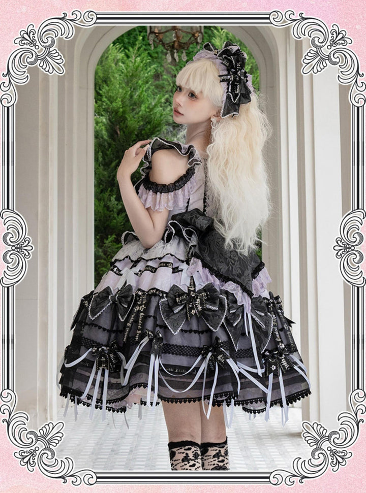 Puppets and Doll - Dream Bow - Bow Decoration Voile Gorgeous Lolita JSK