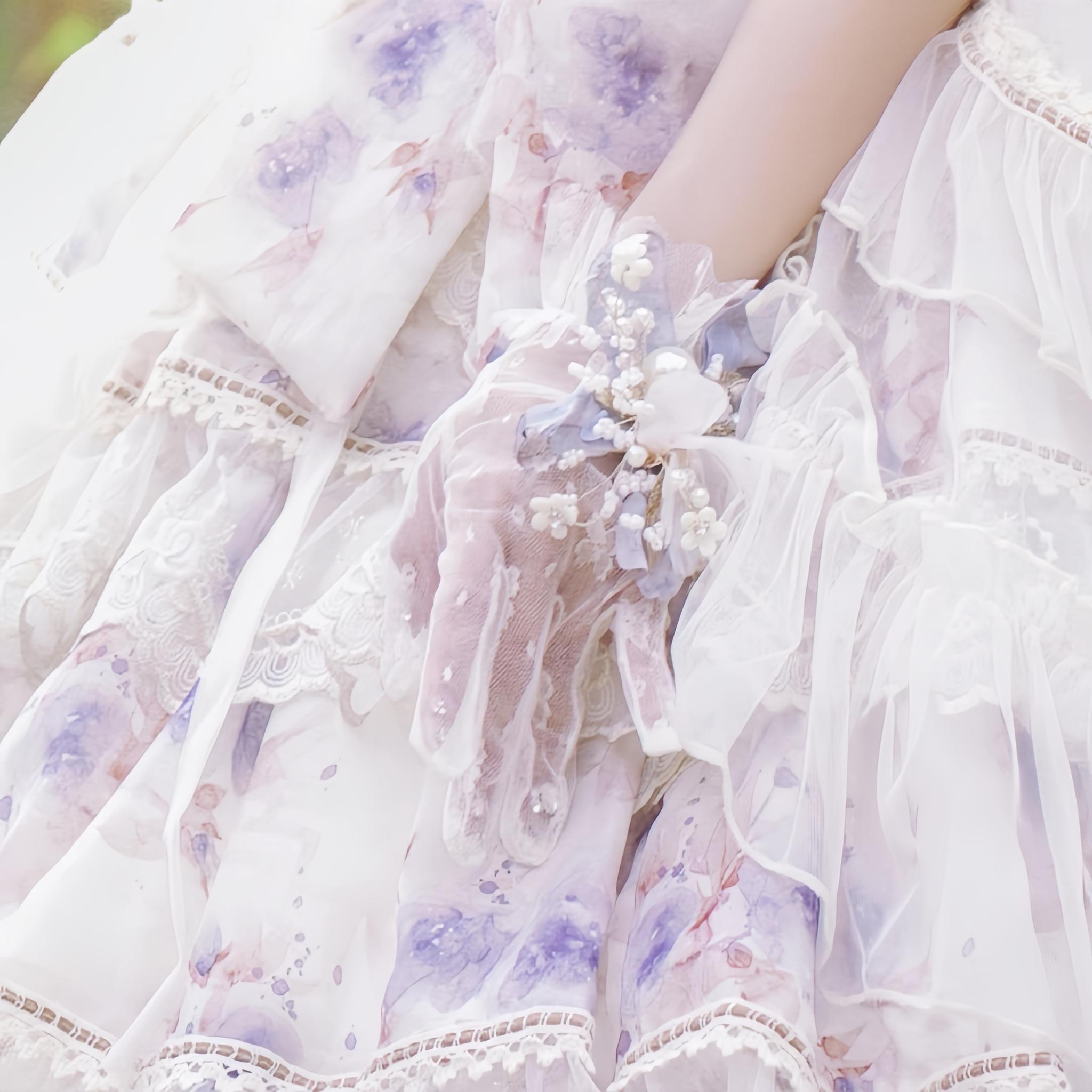 Rose Letter - Gorgeous Wedding Lolita BNT, Floral Accessories 44690:818830