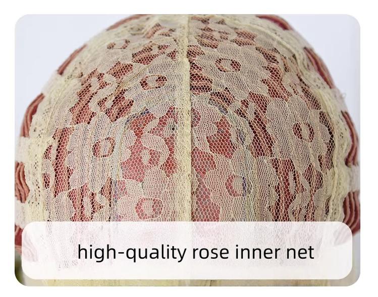 Doll-like Lolita Long Curly Wig, Comic Sideburns