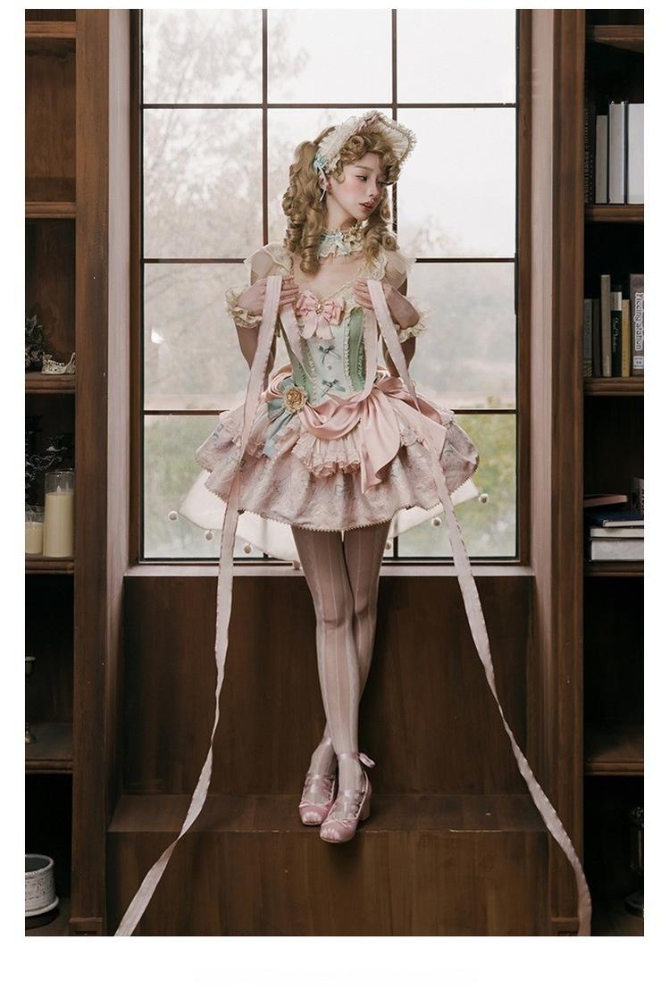 Nikki Tomorrow~Deer Dreaming~Sweet Lolita JSK Bodice Dress with Detachable Straps