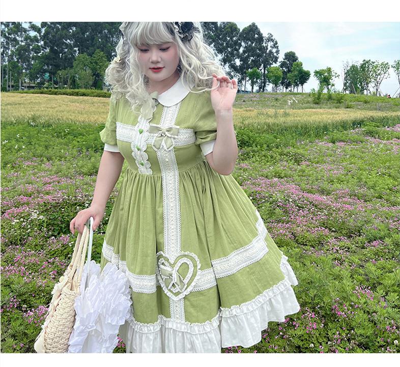 NanshengGe~Summer Lolita Sea Salt Short Sleeve Lolita OP   