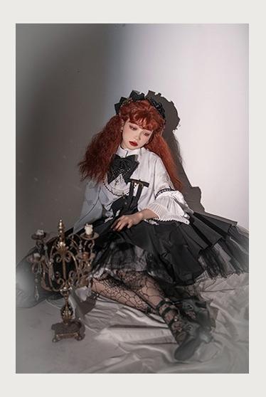 Temple of Time~The Evening Hymn~Elegant Lolita Pleated Petticoat   