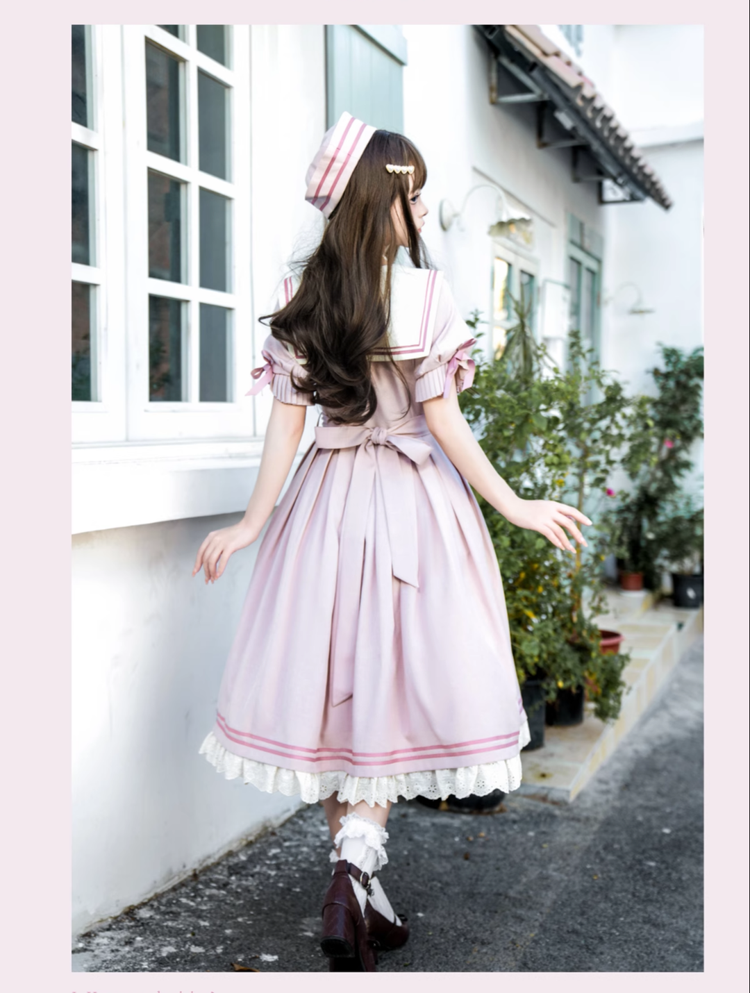 KOMOMO~Enchanted Girl~Sailor Lolita Dress Pink OP   