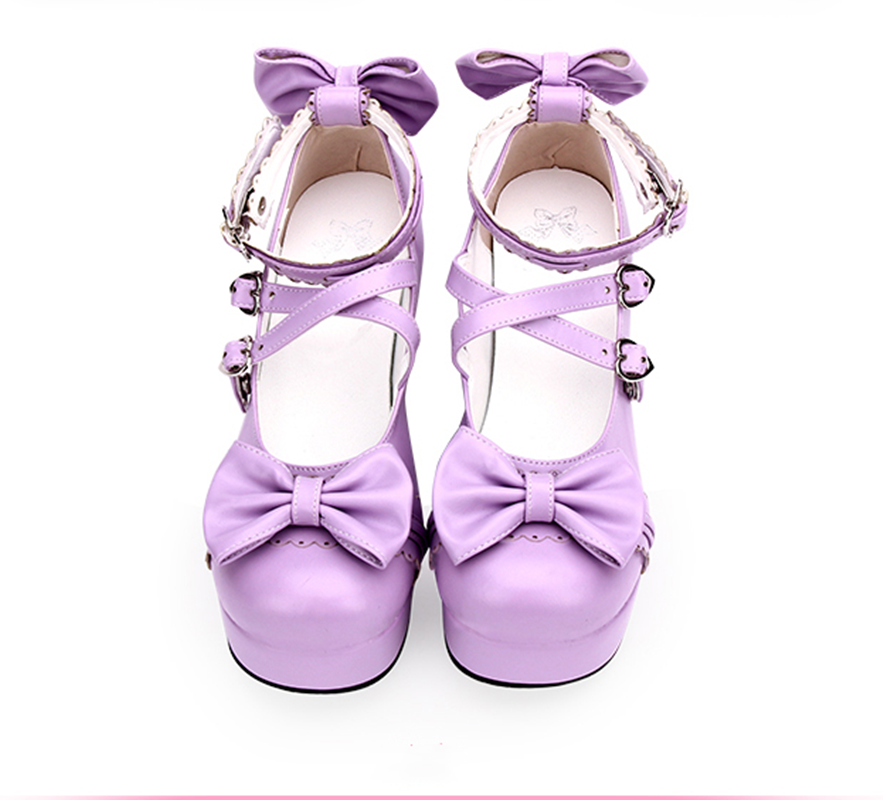 Angelic imprint~Sweet Lolita Heels Shoes Princess Tea Party Low Cut Shoes