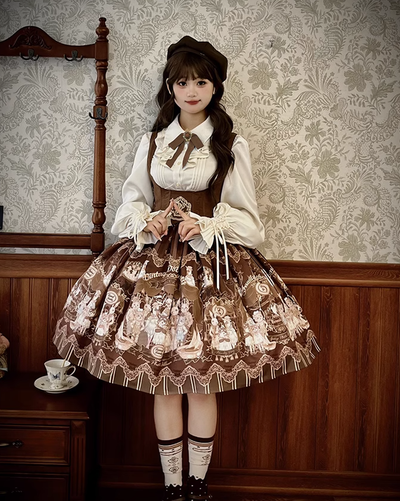 Alice Girl~Doll House~Retro Lolita Berets and Wool Lolita Hat   