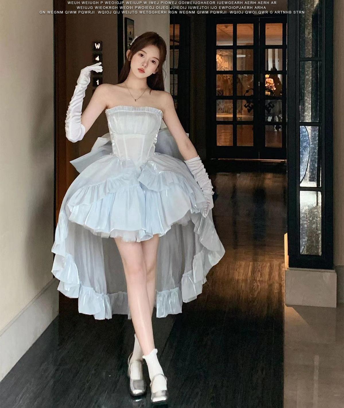 Amazon.com: DMJVSCXL Lolita Dress Women Princess Mini Party