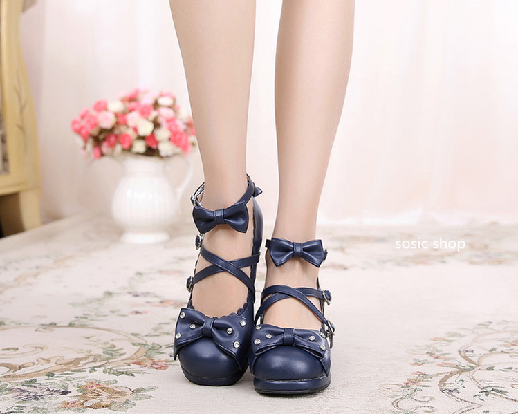 Sosic~Sweet Lolita High Heel Handmade Shoes 12942:189128
