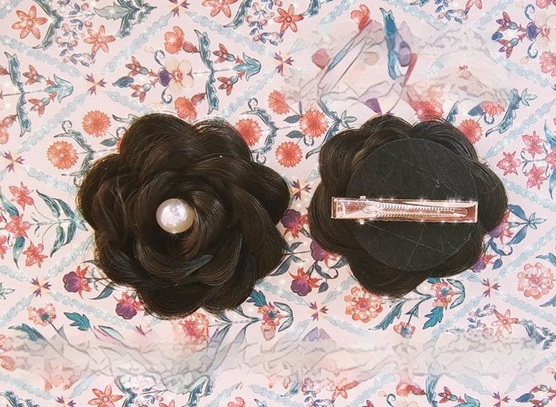 Mabuxi - Gypsy Rose - Black Retro Lolita Curly Wigs Fluffy Sheep Curl Wigs