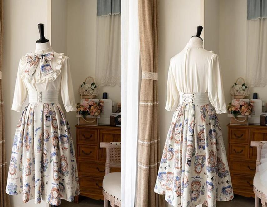 Forest Wardrobe~Eternal Echo~Sweet Lolita Skirt Classic Daily Lolita Blouse 20198:644124